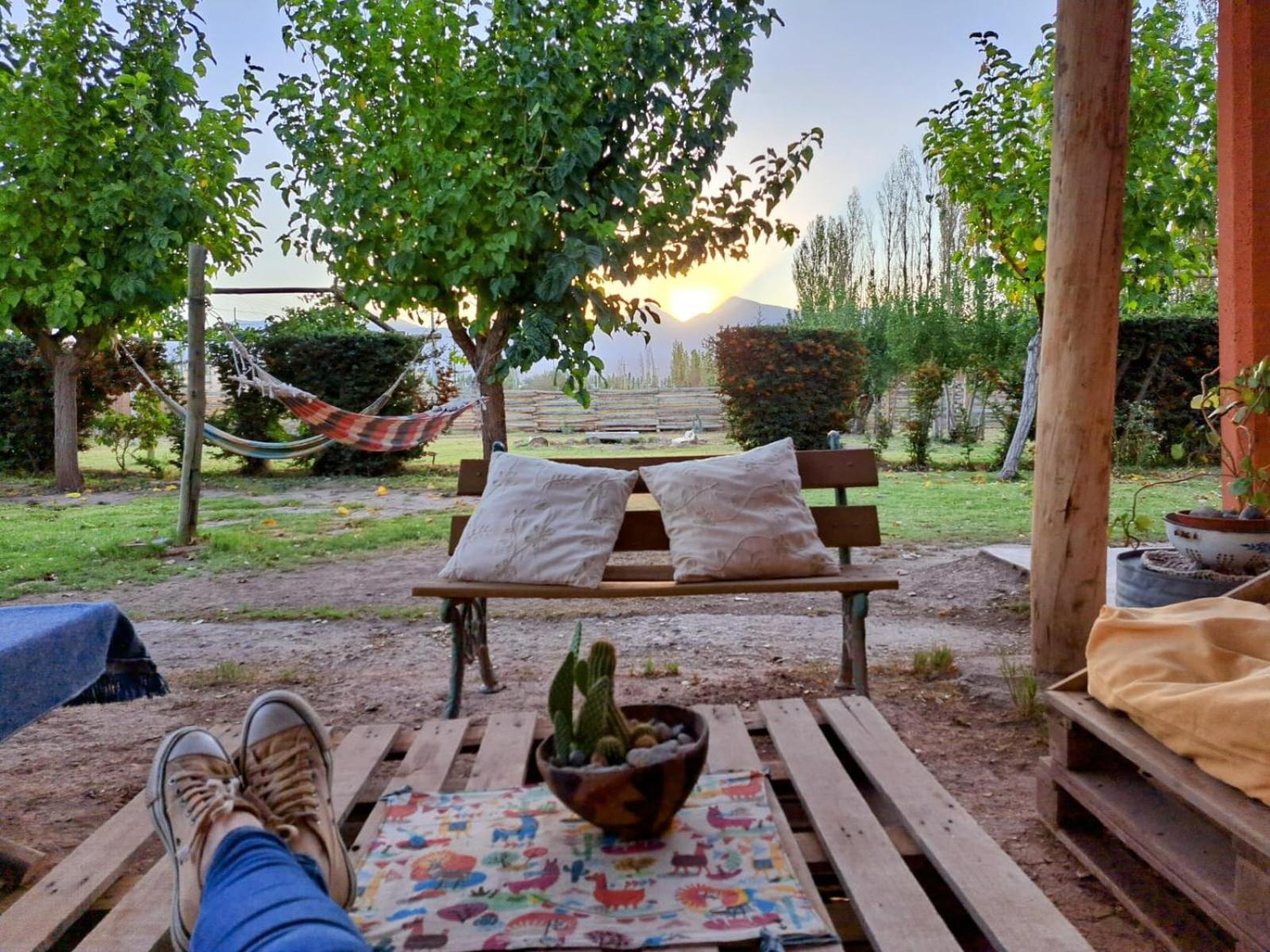 Aire De Barreal Hostel Andino 外观 照片