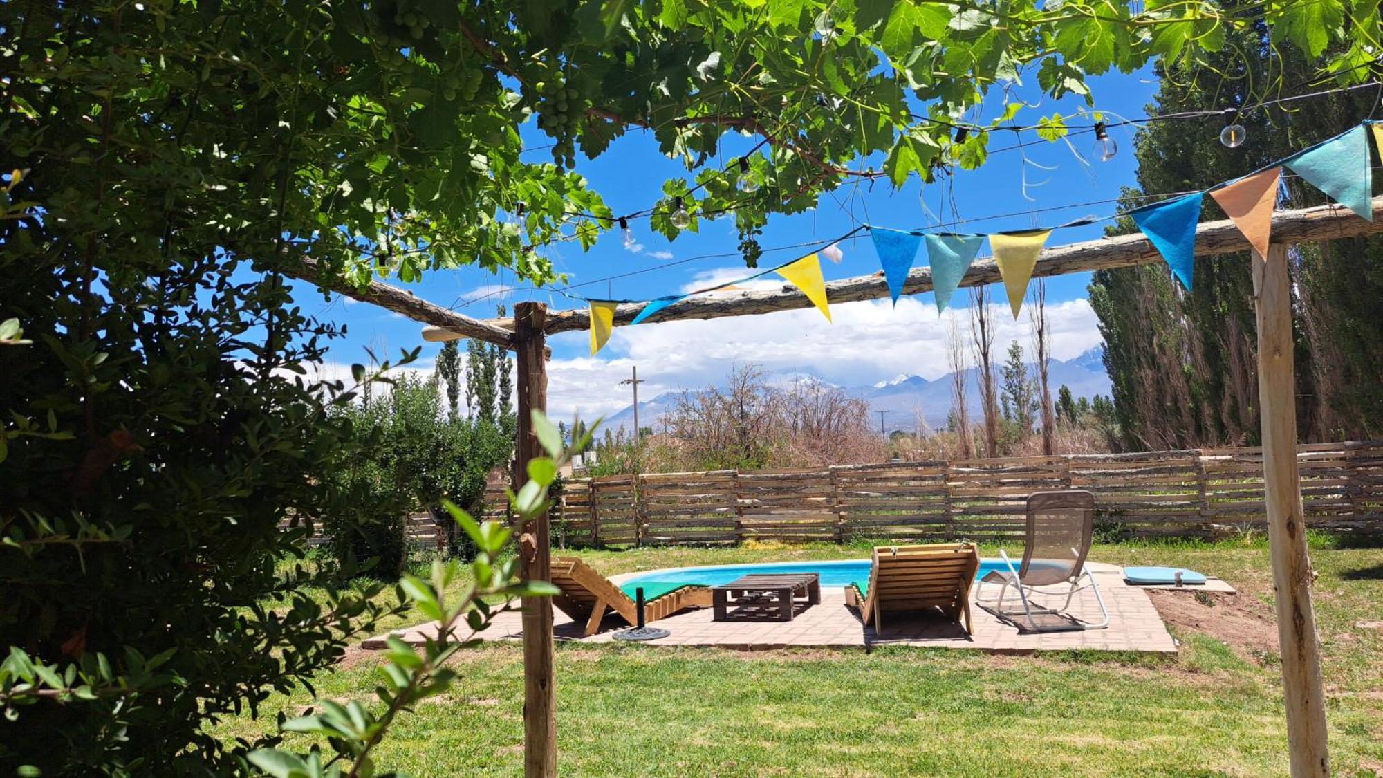Aire De Barreal Hostel Andino 外观 照片